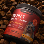 Load image into Gallery viewer, Dog Multivitamin Chews Vitamins 15 in 1 Joint Supplement for Dogs for Hip Joint
