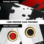 Load image into Gallery viewer, G128 Combo Pack: 6 Ft Tangle Free Aluminum Spinning Flagpole (Silver) &amp; We the People American Flag 3x5 Ft, LiteWeave Pro Series Printed 150D Polyester  Pole with Flag Included
