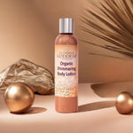 Load image into Gallery viewer, Organic Body Shimmer Lotion Level 3 Bronze Color Body Shimmer 8 oz with Vitamins
