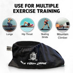 Load image into Gallery viewer, Slide Board Booties 2 Pairs for Hockey Slide Board or Fitness Slide Boards Smooth Gliding Improve Skating Stride Speed Agility