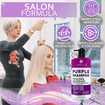 Load image into Gallery viewer, Purple Shampoo   Toner for Blonde Hair   For Color Treated Bleached Silver