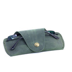 Load image into Gallery viewer, Soft Leather Glasses Case Slim Eyeglass Sleeve Case Sunglass Case for Men and Women Retro Design Eyewear Case
