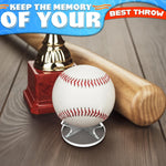 Load image into Gallery viewer, Acrylic Baseball Holder Baseball Display Stand Sturdy Transparent Design Easy to Assemble for Golf Ball Tennis Ball Softball Suitable for Home &amp; Office Display
