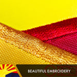 Load image into Gallery viewer, Arizona AZ State Flag 3x5 Ft 2Pack Doublesided Embroidered Polyester By G128