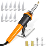 Load image into Gallery viewer, Handheld Electric Cutter Tool Soft Foam Cutting Tool 10 Blades Hot Wire Foam Cutter Tool