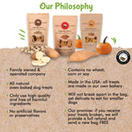Load image into Gallery viewer, Delightfully Delicious Dog Treats Made in USA All Natural Oven Baked Biscuits
