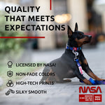 Load image into Gallery viewer, Nylon Dog Leash for Small Dogs and Medium Dogs 4 Ft x 3/5 inch Wide NASA Color
