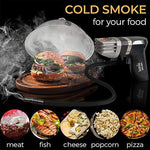 Load image into Gallery viewer, Smoking Gun Wood Smoke Infuser Birner PRO Extended Kit 12 PCS Flavor Blaster Smoker Machine with Accessories and Wood
