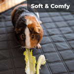 Load image into Gallery viewer, Washable Rabbit Guinea Pig Cage Liners 4 PCS for 29 x15 inch C&amp;C 2x1 Easy to Clean Unlike Fleece Absorbent &amp; Waterproof Guinea Pig Bedding and Non Slip Pee Pads &amp; Rabbit Floor Mats
