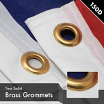 Load image into Gallery viewer, G128 5 Pack: Open Flag  4x6 Ft  LiteWeave Pro Series Printed 150D Poly  Commercial Business Flag, Indoor/Outdoor, Vibrant Colors, Brass Grommets, Thicker and More Durable Than 100D 75D Polyester