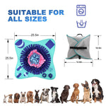Load image into Gallery viewer, Snuffle Mat for Dogs Cats 25x25 inch Dog Snuffle Mat Interactive Toys Mat
