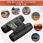 Load image into Gallery viewer, 30x60 Travel Binoculars for Bird Watching Small Binoculars for Adults with 126M 1000M Wide Field of View 7.2° Angle &amp; Storage Bag Designed for Hiking Birdwatching and Outdoor Adventures