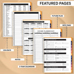 Load image into Gallery viewer, 2026 Appointment Book &amp; Planner  6.5 x 8.5 inch Large Yellow Tabbed Daily Hourly Weekly Planner Schedule Book 30 Minute time Slots Business &amp; Personal Planner Jan 2026 Dec 2026
