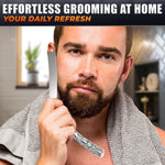 Load image into Gallery viewer, Straight Razor Carbon Steel Blade 11.4 in Secure Grip for Shaving