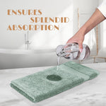 Load image into Gallery viewer, Green Washcloths Set for Body Face 12 Pack 12x12 Inch Towel Cotton Wash Cloths Bulk Spa Fingertip Wash Clothes Soft Absorbent Gym Towels