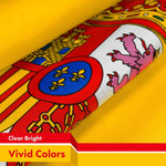 Load image into Gallery viewer, Spain Spanish Flag 3x5 Ft 10Pack 150D Printed Polyester By G128