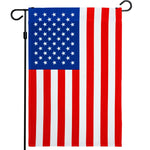 Load image into Gallery viewer, American USA Flag Garden Flag 12x18 Inch Printed 150D Polyester Rustic Holiday