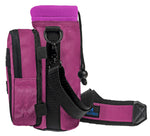 Load image into Gallery viewer, Water Bottle Holder Pink Bottle Carrier Cooler w Adjustable Shoulder Strap
