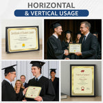Load image into Gallery viewer, 100 Certificate Paper 8.5 x 11 for Printing Blank Certificate Papers for Award Certificates Diploma Paper Premium Gold Foil Award Papers Cardstock for Awards Certificates Graduation