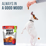 Load image into Gallery viewer, Chicken Jerky Dog Treats Human Grade Grain Free Organic Meat All Natural High Protein Dried Strips Best Chews for Training Small &amp; Large Dogs Bulk Soft Pack Made for USA 24 Oz. (Sweet Potato)