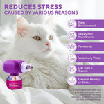 Load image into Gallery viewer, Relaxiv Natural Cat Calming Pheromone Diffuser Improved No Stress Formula Anti Anxiety Treatment #1 for Cats and Dogs with a Long Lasting Calming Effect
