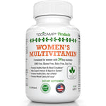 Load image into Gallery viewer, Women&#39;s Multivitamin &amp; Mineral Complex with Plant Based Extracts Hair Skin and Nails Vitamins Foundational Multivitamin for Women 30 Day Supply
