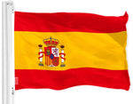 Load image into Gallery viewer, Spain (Spanish) Flag 150D Printed Polyester 3x5 Ft
