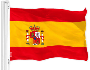 Spain (Spanish) Flag 150D Printed Polyester 3x5 Ft