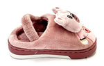 Load image into Gallery viewer, Kids House Shoes Faux Fur Slippers Pink