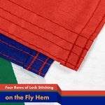 Load image into Gallery viewer, South Africa South African Flag 3x5 Ft 2 Pack 150D Printed Polyester Brass
