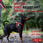 Load image into Gallery viewer, Red Waterproof Dog Harness Adjustable for Small Dogs S Size 1622 inch
