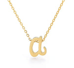 Load image into Gallery viewer, SIGONNA Initial Necklaces for Women 18k Gold Plated Pendant Chain Personalized Letter Necklace A Z Dainty Gold Choker Necklaces Necklaces for Teen Girls Girls Womens Necklaces
