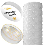 Load image into Gallery viewer, Premium Cabinet Door Bumpers 256 Pcs Clear Self Adhesive Pads for Noise Damp
