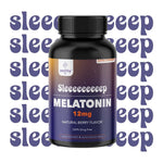 Load image into Gallery viewer, Melatonin 12mg Fast Dissolve Tablets – Natural Berry Flavor 100 Count – Extra Strength Sleep Support for Adults – Non Habit Forming 100 Day Supply