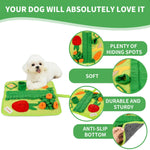 Load image into Gallery viewer, Snuffle Mat for Small Dogs Cats 19x19 inch Soft Foraging Mat for Rabbits Washable Anti Slip Perfect for Bunnies Guinea Pigs &amp; Hamsters Sniff Puzzle Toy for Puppies (Medium)