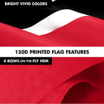Load image into Gallery viewer, G128 Combo Pack: 6 Ft Tangle Free Aluminum Spinning Flagpole (Black) &amp; Trinidad and Tobago Flag 3x5 Ft, LiteWeave Pro Series Printed 150D Polyester  Pole with Flag Included