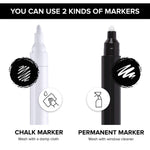 Load image into Gallery viewer, Small Tabletop Chalkboard Sign 6x8 inch Mini Tabletop Chalkboard Sign Small Blackboard with Stand Chalkboard Stand Table Black Table Menu Stand Table Top Chalk Board Table Top Chalk Easel
