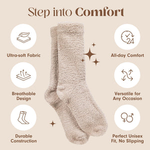 Unboxme Gifts Warm & Cozy Ultra Luxe Cloud Sock for Women & Men   Super Soft
