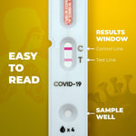 Load image into Gallery viewer, 1 Pack  WELLlife COVID19 at Home Self Test  Results in 10 Minutes, FDA Authorized COVID Home Test, with Noninvasive Nasal Swab, Easy to Use &amp; No Discomfort