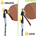 Load image into Gallery viewer, Eyeglasses String Holder Strap Cord Glasses Chain 5 Pack 29 inch Long NonSlip