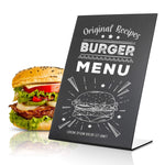 Load image into Gallery viewer, Small Chalkboard Signs with Stand 6x8 in Table Top Chalk Board to Write On with Stand Tabletop Chalkboard Mini Chalkboard Signs with Stand Blackboard Display Tabletop
