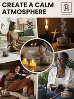 Load image into Gallery viewer, Premium Charcoal Incense Burner for Frankincense Resin Cones Incense Sticks for Home and Church Use Decorative Bakhoor Brass Incense Burner Provides Clean Burning Aroma and Spiritual Atmosphere