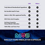 Load image into Gallery viewer, Womens Shilajit Fulvic Acid Complex Pure Himalayan Shilajit Capsules 1000mg of
