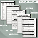 Load image into Gallery viewer, 2026 Hardcover Appointment Book Planner 8.5 x 11 inch Dark Green Large Tabbed Daily Hourly Weekly Planner Schedule Book 15 Minute time Slots Business &amp; Personal Planner Jan 2026 Dec 2026 Dark Green
