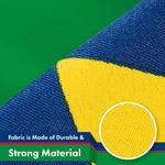 Load image into Gallery viewer, G128 2 Pack: Namibia Namibian Flag  3x5 Ft  LiteWeave Pro Series Printed 150D Polyester  Country Flag, Indoor/Outdoor, Vibrant Colors, Brass Grommets, Thicker and More Durable Than 100D 75D Poly