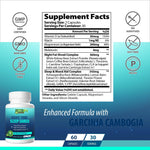 Load image into Gallery viewer, Weight Loss Sleep Aid Night Time Shred Fast Fat Burner, Melatonin L theanine Cla Ashwagandha Valerian Root 5HTP Pill, Appetite Suppressant Metabolism Booster Calm Supplement for Women Men, 60 Capsule

