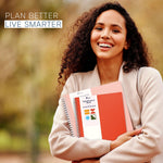 Load image into Gallery viewer, 2026 Appointment Book Planner 6.5 x 8.5 inch Large Peach Tabbed Daily Hourly Weekly Planner Schedule Book 30 Minute time Slots Business &amp; Personal Planner Jan 2026 Dec 2026