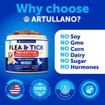Load image into Gallery viewer, Flea and Tick Prevention for Dogs Chewables   Natural Flea Treatment
