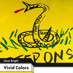 Load image into Gallery viewer, No Step On Snek Flag 3x5 Ft 10Pack Printed 150D Polyester By G128