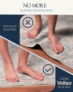 Load image into Gallery viewer, Non Slip Rug Pad Gripper 3x5 Ft Anti Skid Carpet Mat Provides Protection
